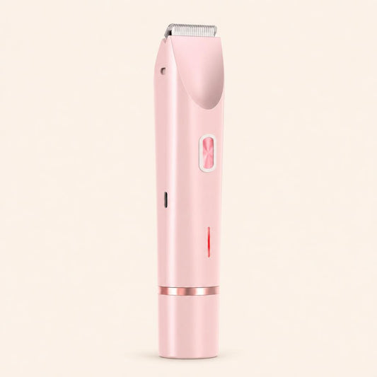 Depiladora Solenira rosa, vista frontal